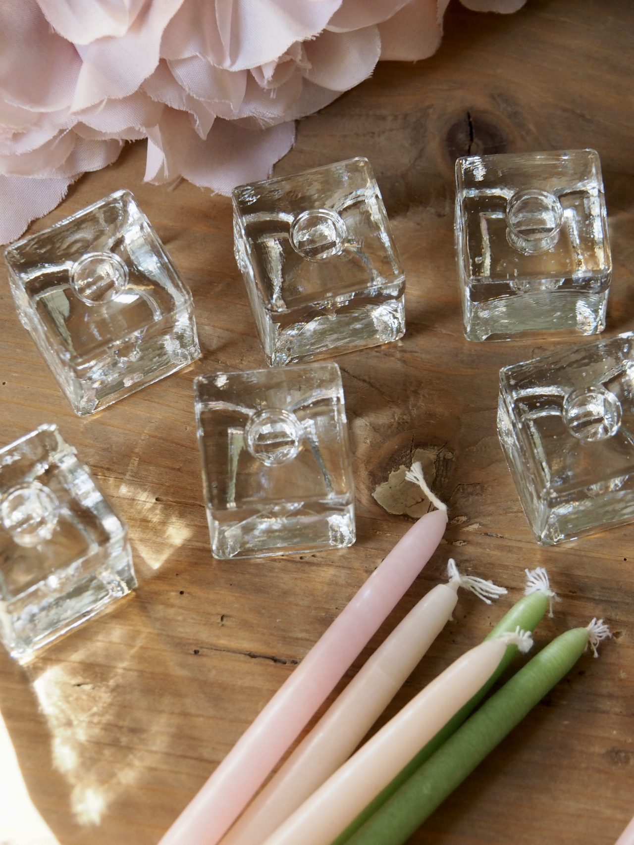 Bougeoir pour bougie fine