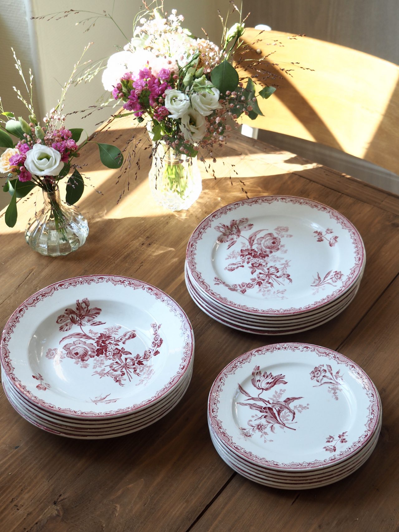 Assiettes creuses Fontanges