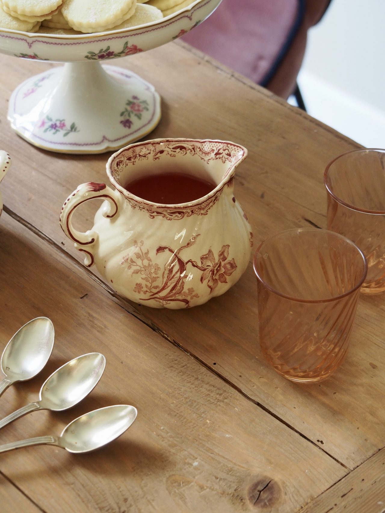 Pot à lait 10 cl Fontanges de Sarreguemines