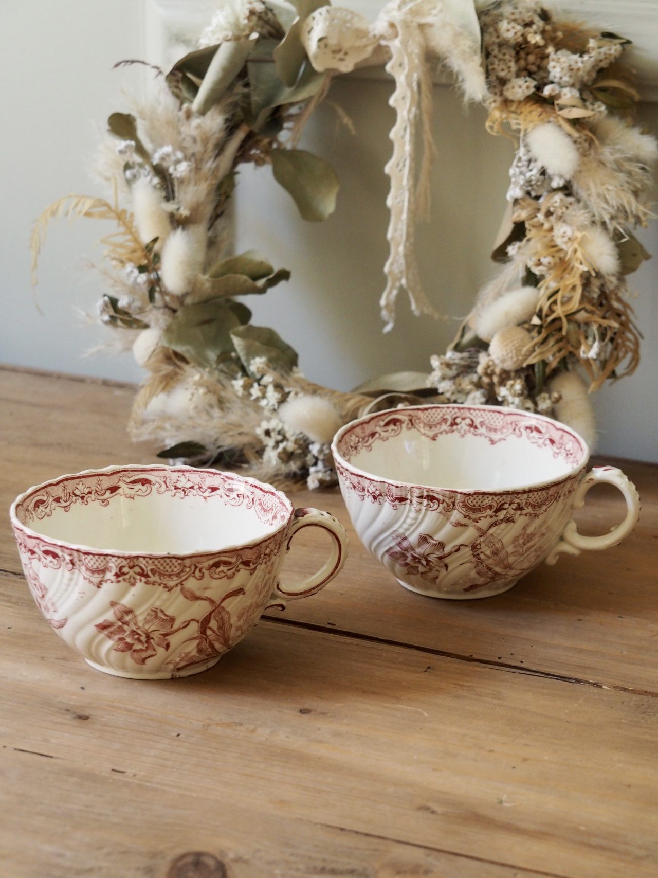 Tasse Fontanges Sarreguemines