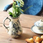 Pot à lait Fontanges bleu canton 17 cl
