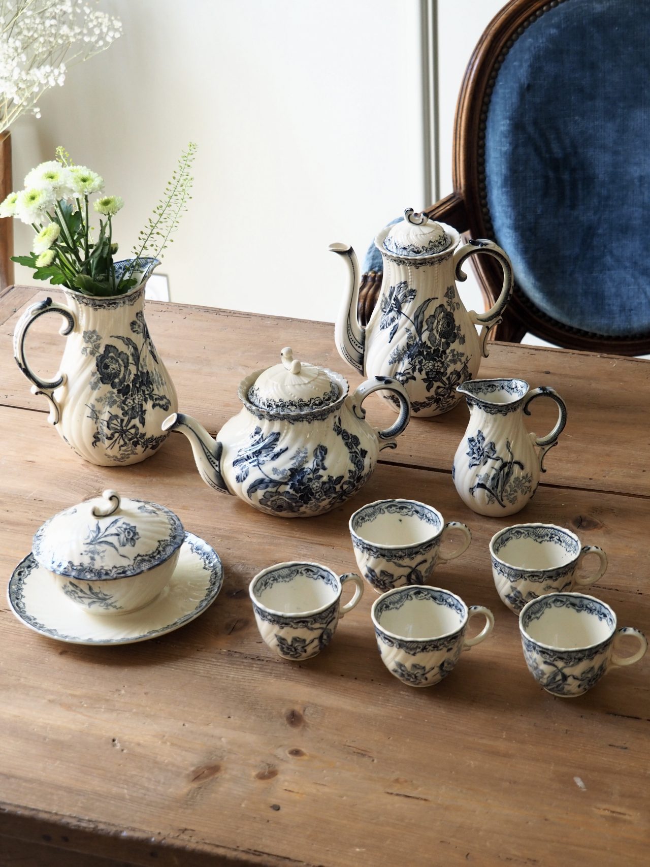 MaisonBoisDeRose Fontanges thé café bleu25