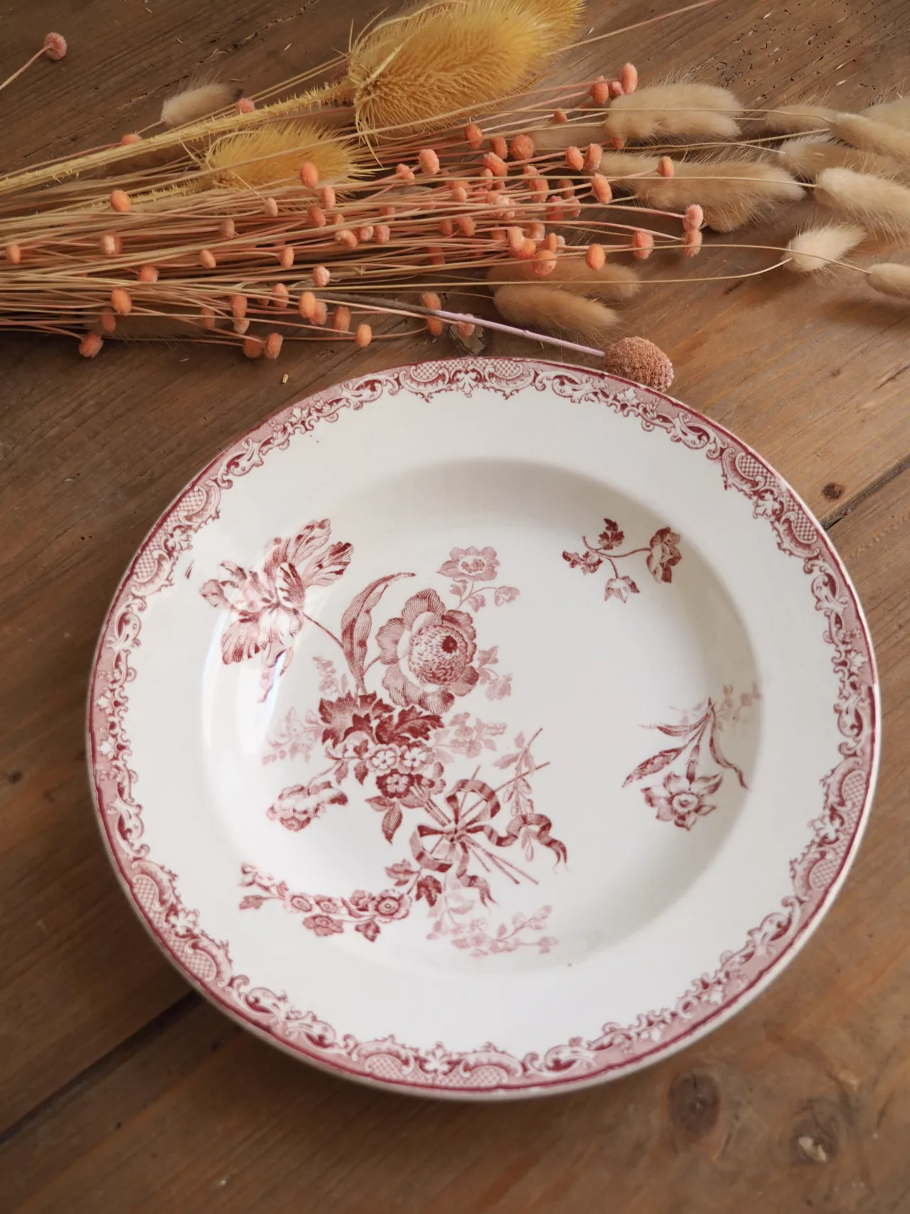 Assiette creuse Fontanges