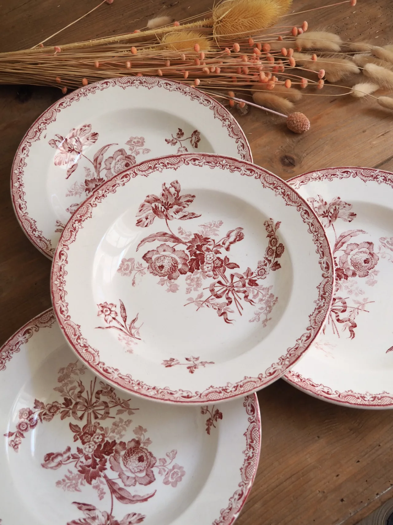 Assiettes creuses Fontanges