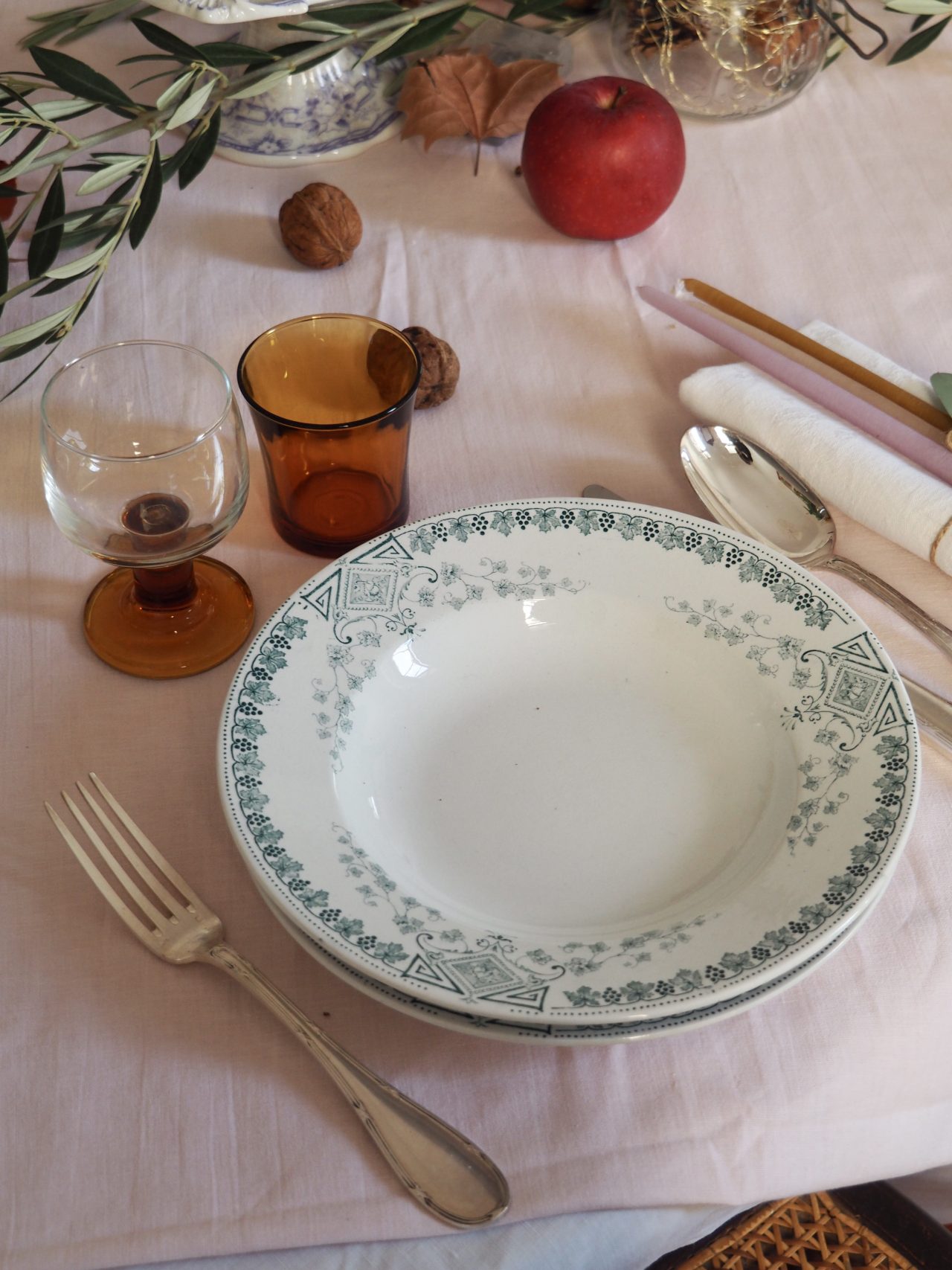 Assiettes creuses Caumartin