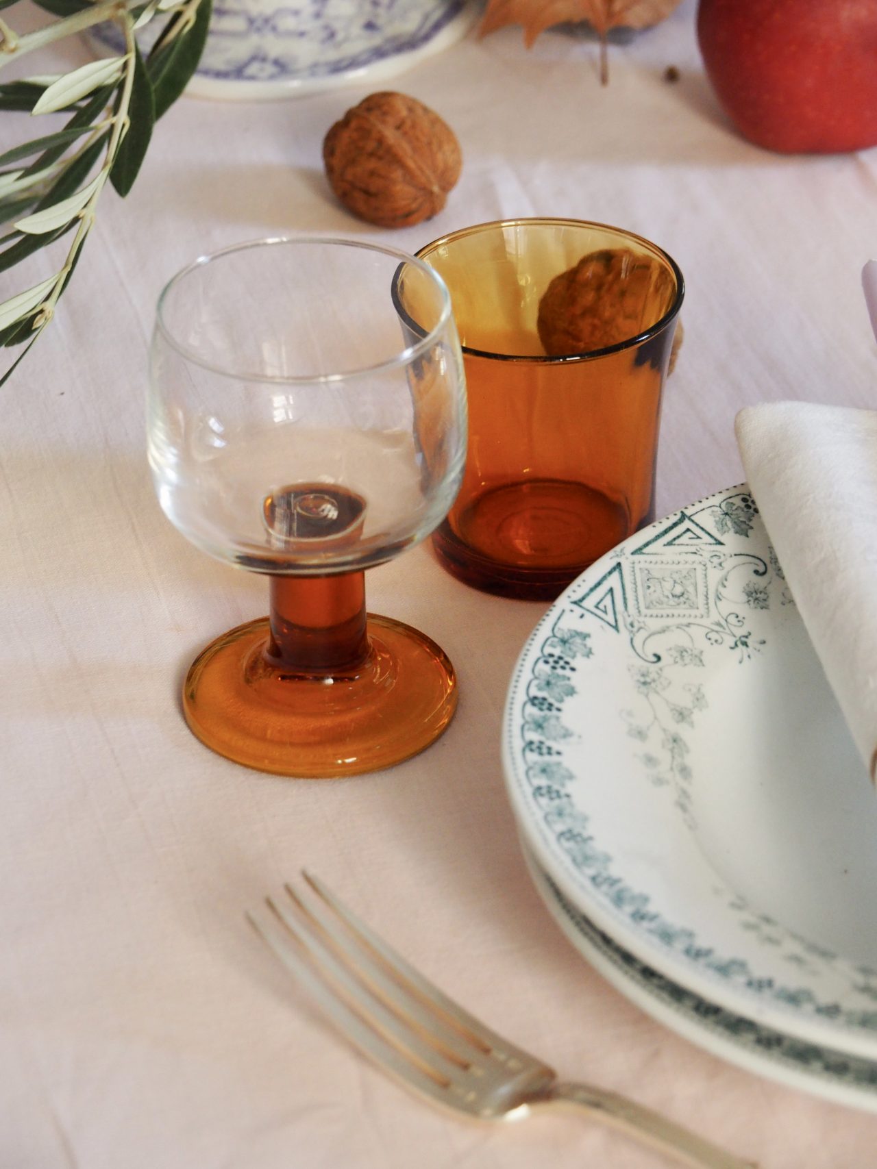 MaisonBoisDeRose Verre a pied ambré4