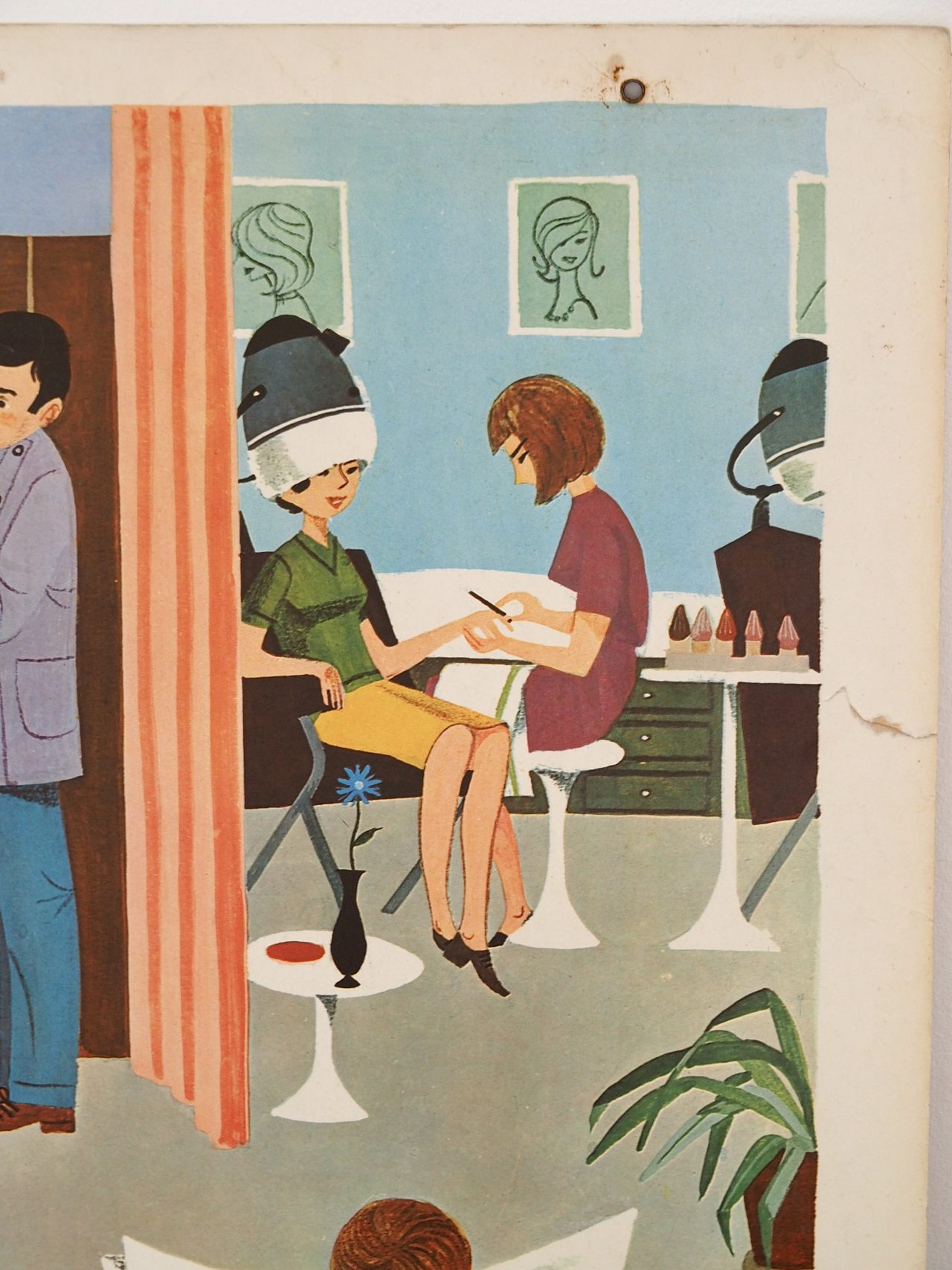 MaisonBoisDeRose affiche fernand nathan parisien coiffeur4