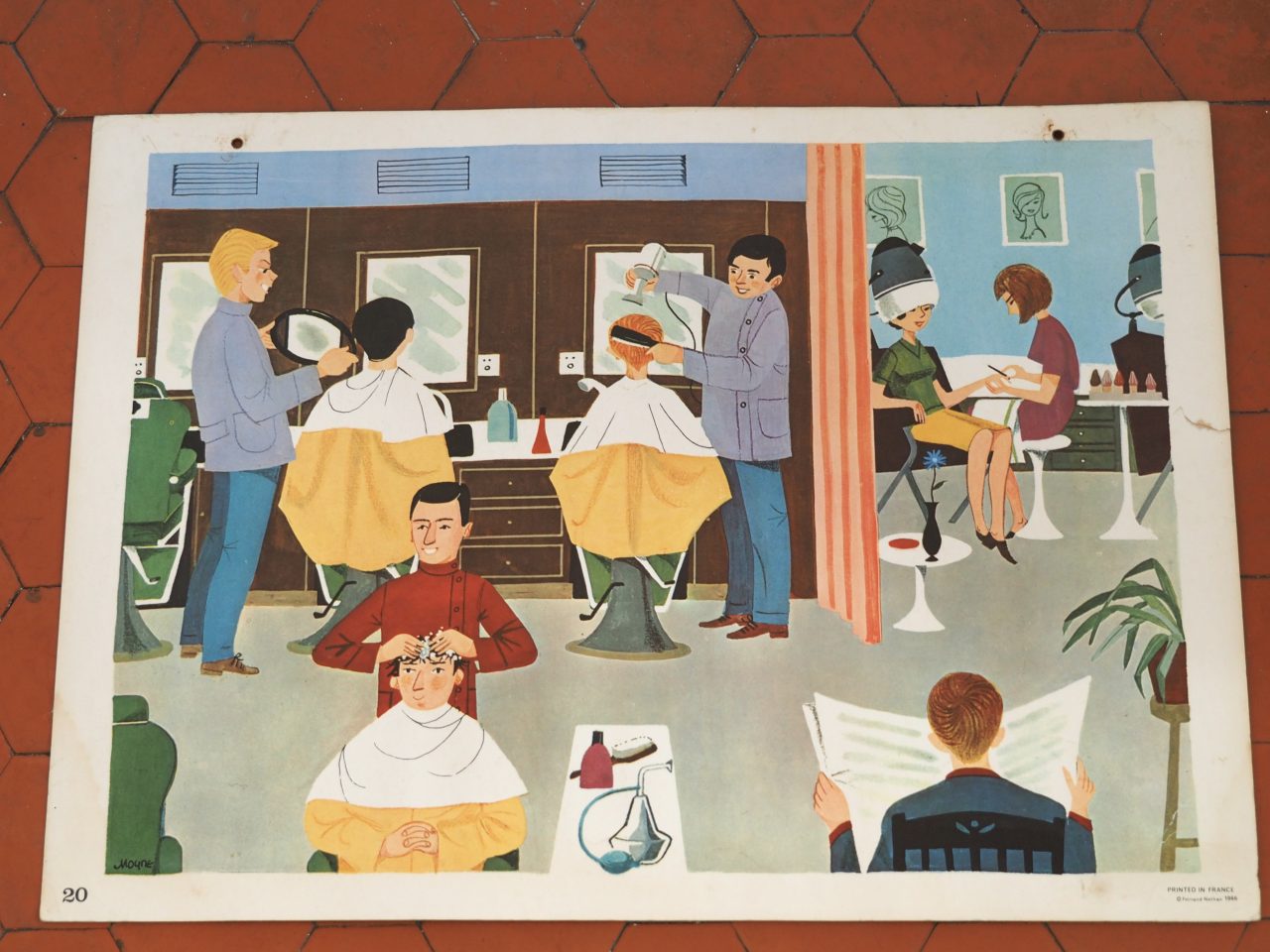 MaisonBoisDeRose affiche fernand nathan parisien coiffeur5