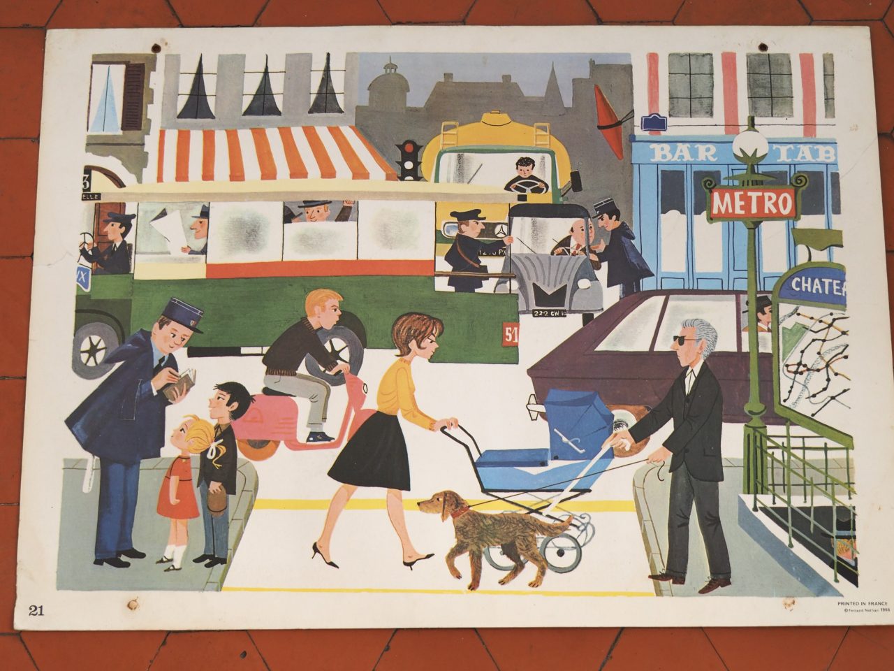 MaisonBoisDeRose affiche fernand nathan parisien coiffeur6