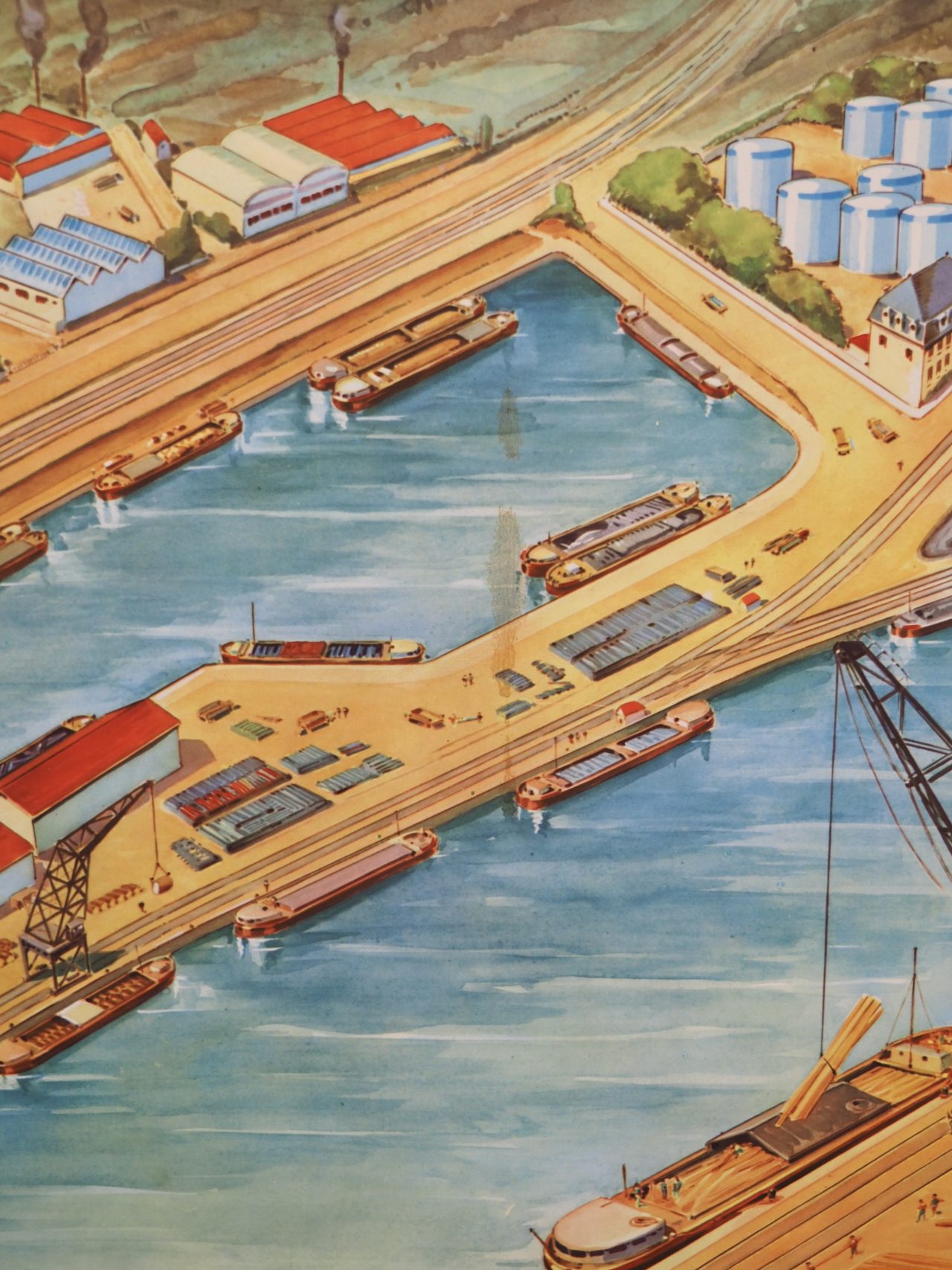 MaisonBoisDeRose affiche rossignol port fluvial port mer4