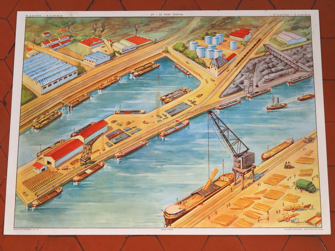 MaisonBoisDeRose affiche rossignol port fluvial port mer6