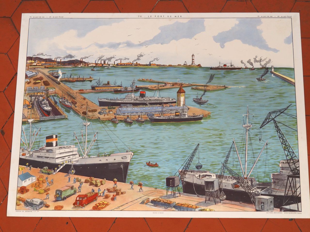 MaisonBoisDeRose affiche rossignol port fluvial port mer7