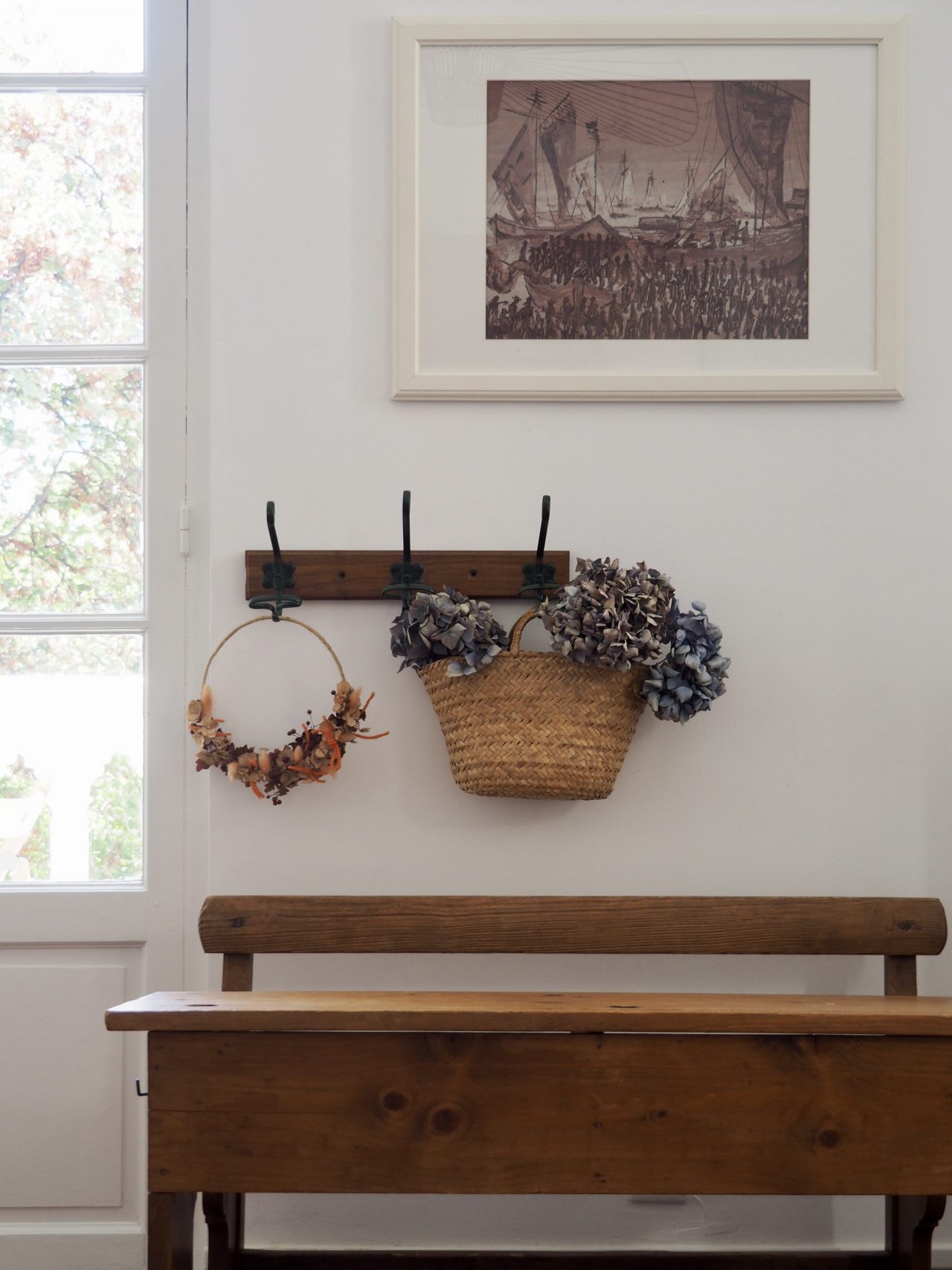 MaisonBoisDeRose porte manteau trois patères1