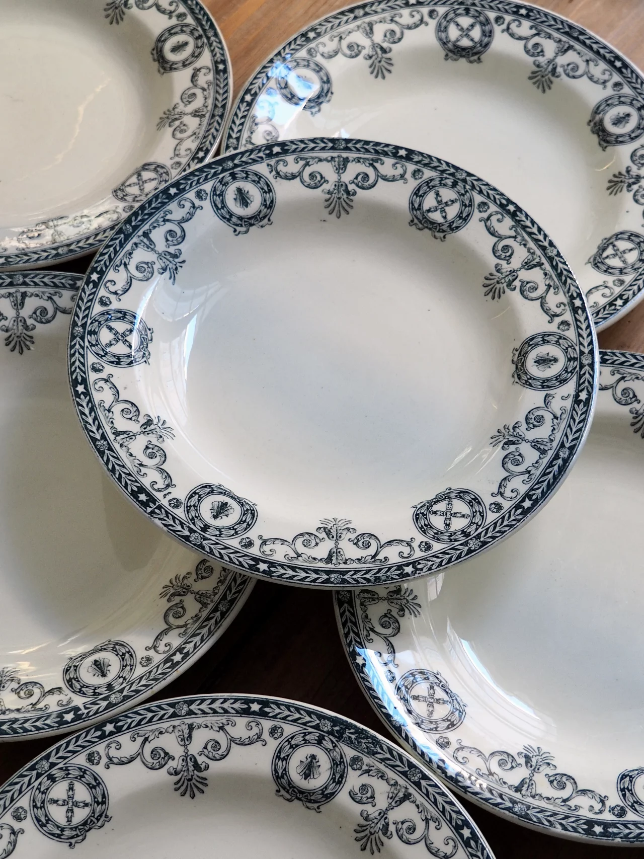 assiette creuse Service Cambacérès