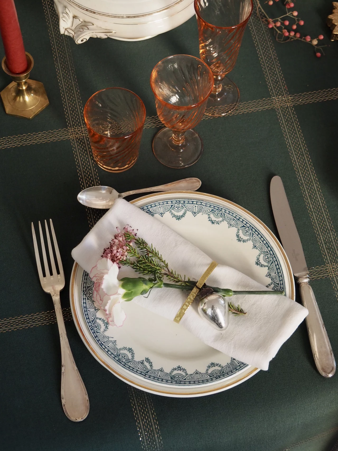 Assiettes à dessert Recamier