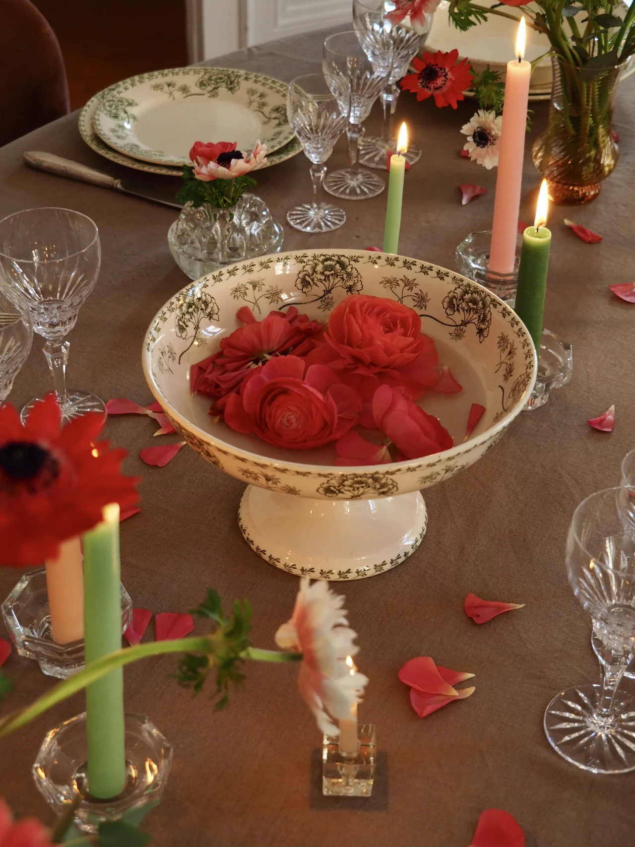 Grand compotier palmyre