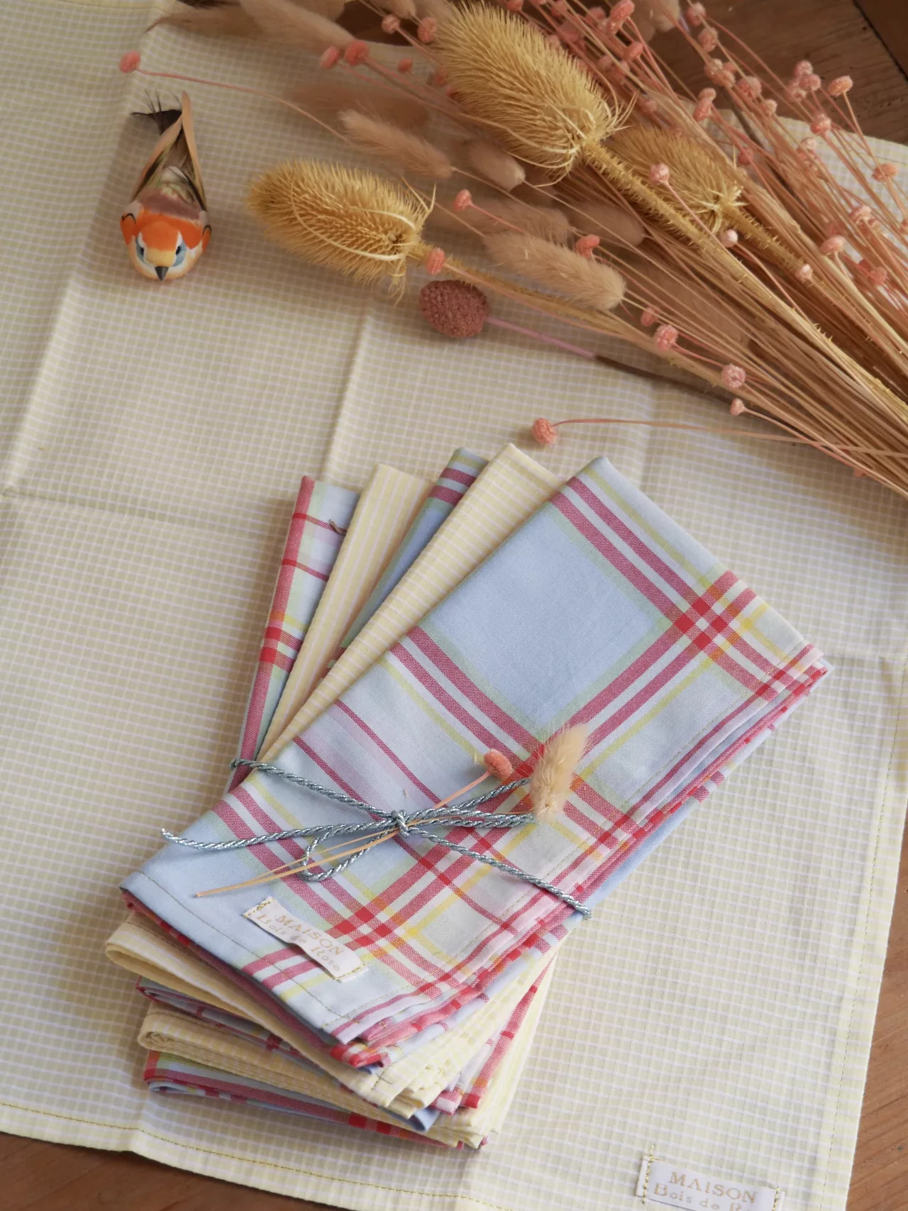 Serviettes Eté indien