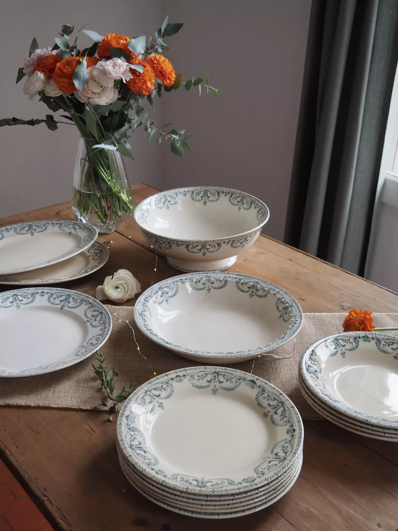 Service Guirlande terre de fer