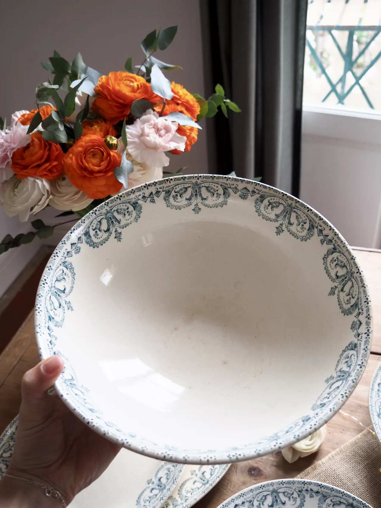 Saladier Guirlandes Au planteur de Caïffa 4